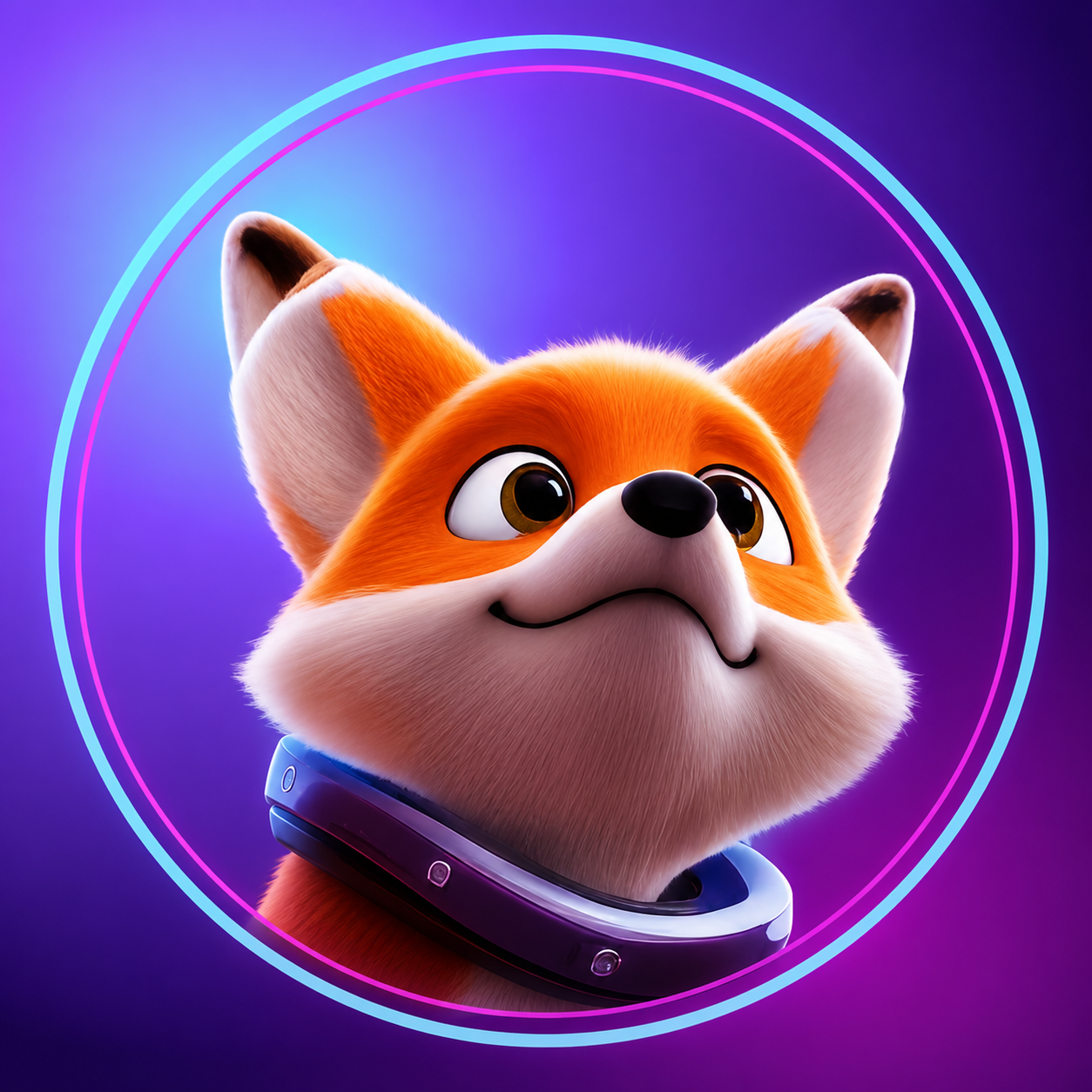 Tiny Tinker, the fox astronaut