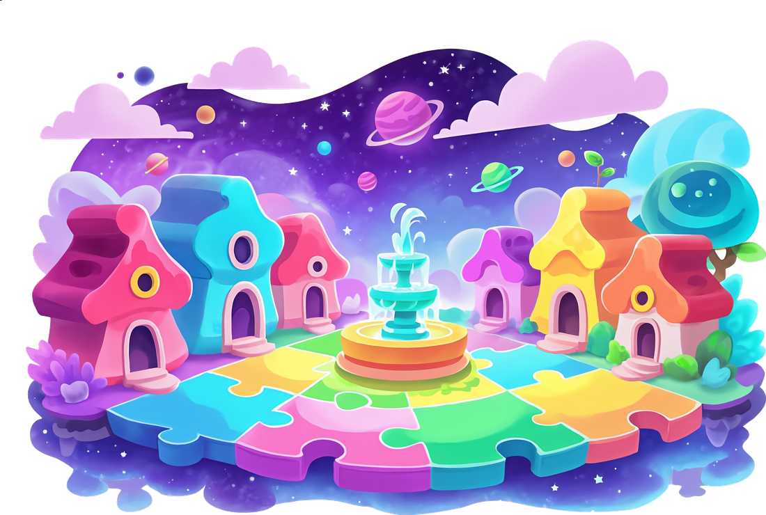 First look at Puzzle Village, a world built entirely from puzzle pieces